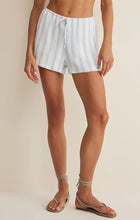 Load image into Gallery viewer, Daylight Striped Airy Gauze Short- Sea Salt
