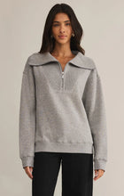 Load image into Gallery viewer, Sonata Fleece Half-Zip Sweatshirt- Heather Grey
