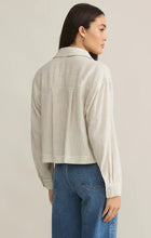 Load image into Gallery viewer, Del Mar Striped Shirt- Natural
