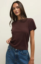 Load image into Gallery viewer, Tourist Tee in Chocolate Cherry

