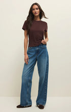 Load image into Gallery viewer, Tourist Tee in Chocolate Cherry
