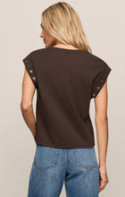 Load image into Gallery viewer, Camino Grommet Top- Dark Chocolate

