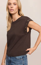 Load image into Gallery viewer, Camino Grommet Top- Dark Chocolate
