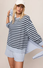 Load image into Gallery viewer, The Everyday Striped Crew- Eclipse
