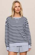 Load image into Gallery viewer, The Everyday Striped Crew- Eclipse
