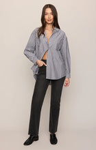 Load image into Gallery viewer, The Gallery Stripe Button Up
