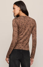 Load image into Gallery viewer, Onyx Snake Top- Cocoa Bean
