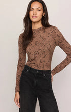 Load image into Gallery viewer, Onyx Snake Top- Cocoa Bean
