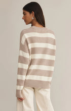 Load image into Gallery viewer, Boyfriend Sailor Sweater- Parchment
