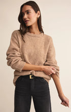 Load image into Gallery viewer, Snowed In Sweater Heathered Carmel
