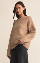 Load image into Gallery viewer, Snowed In Sweater Heathered Carmel
