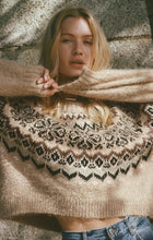 Load image into Gallery viewer, Kenaby Fair Isle Sweater - Oatmeal
