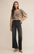 Load image into Gallery viewer, Kenaby Fair Isle Sweater - Oatmeal
