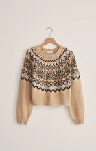 Load image into Gallery viewer, Kenaby Fair Isle Sweater - Oatmeal
