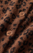 Load image into Gallery viewer, Medina Leopard Cardigan - Burnt Umber
