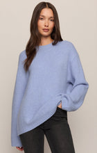 Load image into Gallery viewer, Chill Mode Sweater- Crystal Blue
