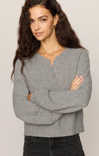 Load image into Gallery viewer, Westmont Henley Sweater- Classic Heather Grey
