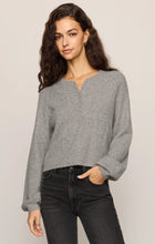Load image into Gallery viewer, Westmont Henley Sweater- Classic Heather Grey
