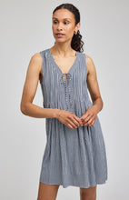 Load image into Gallery viewer, Navy Gingham Zoey Dress
