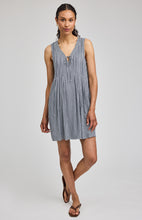 Load image into Gallery viewer, Navy Gingham Zoey Dress
