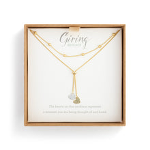 Load image into Gallery viewer, Charm Necklace - Double Heart
