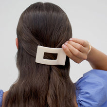 Load image into Gallery viewer, Teleties Flat Rectangle Hair Clip - Small
