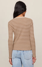 Load image into Gallery viewer, Arlet Stripe Thermal Top - Saddle Suede
