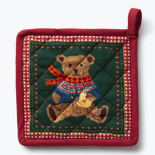 Load image into Gallery viewer, Beary Christmas Pot Holder
