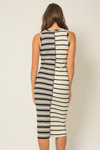 Load image into Gallery viewer, Contrast Stripes Tank Dress
