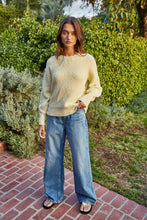 Load image into Gallery viewer, Knit Sweater Cotton Ribbed High Mock Neck Top - Dusty Lemon
