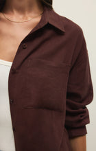 Load image into Gallery viewer, Alfie Button Up Shirt- Chocolate Cherry
