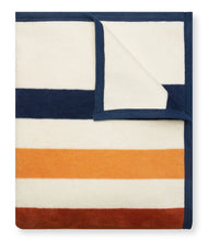 Load image into Gallery viewer, Vintage Casco Bay Stripe Blanket - Chappy Wrap
