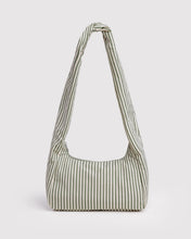 Load image into Gallery viewer, Nylon Meringue Bag- Sage Stripe
