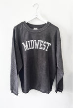 Load image into Gallery viewer, Midwest Thermal Vintage Pullover - Charcoal
