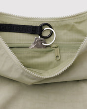 Load image into Gallery viewer, Baggu Medium Nylon Crescent Bag- Celadon
