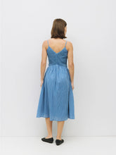 Load image into Gallery viewer, Orlando Dress - Blue Stripe
