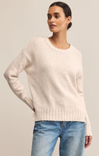 Load image into Gallery viewer, Beck Textured Sweater - Crystal
