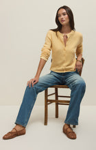 Load image into Gallery viewer, Medina Rib Cardigan - Custard
