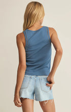 Load image into Gallery viewer, Boa Rib Tank- Lake Blue
