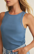 Load image into Gallery viewer, Boa Rib Tank- Lake Blue
