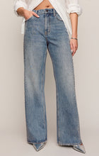 Load image into Gallery viewer, Head Turner High Rise Wide Denim - Glimmer
