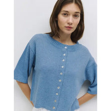 Load image into Gallery viewer, Stacey Half Cardigan- Blue
