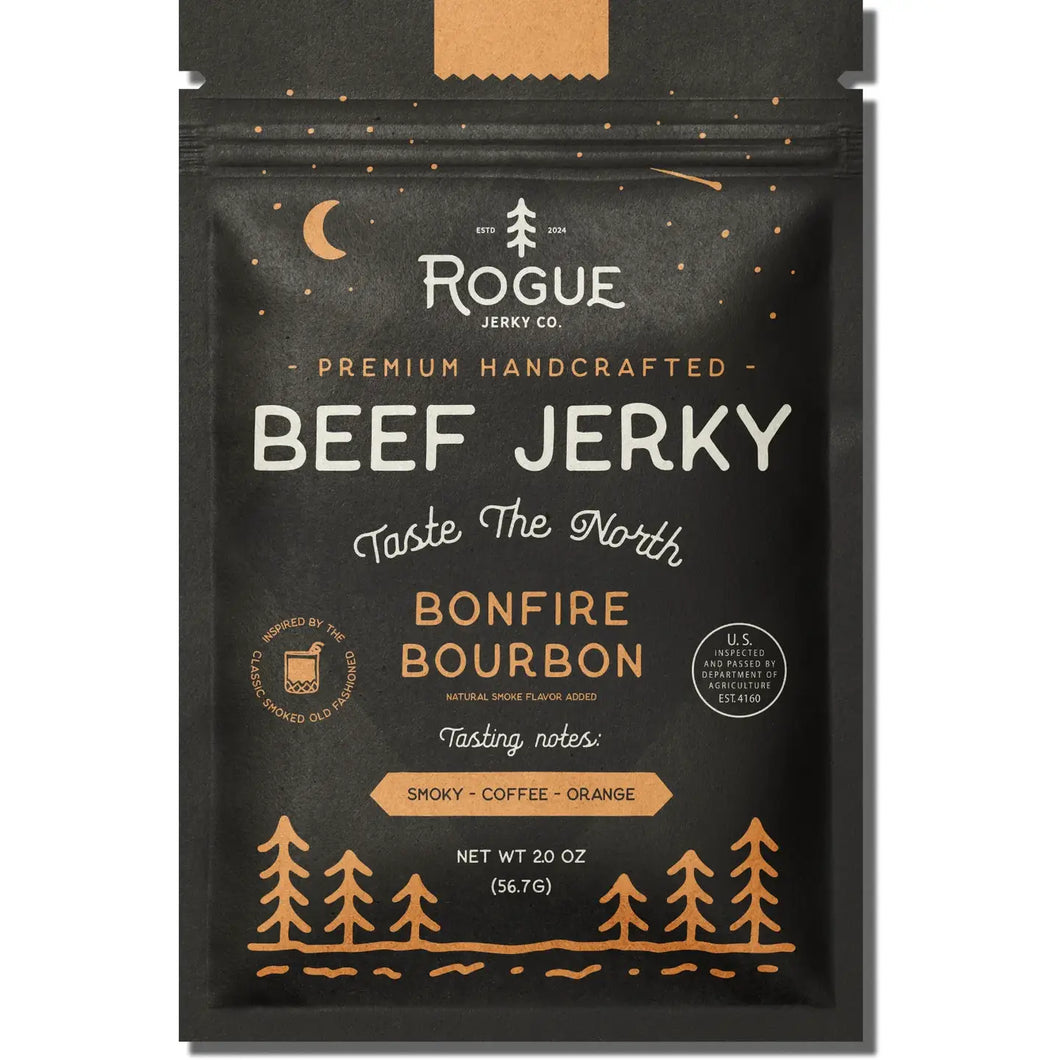 Bonfire Bourbon Beef Jerky