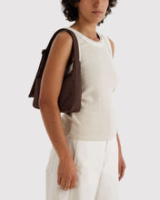 Load image into Gallery viewer, Baggu Mini Nylon Shoulder Bag- Coffee

