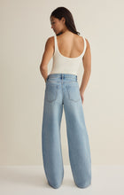 Load image into Gallery viewer, Remi High Rise Bowed Wide Denim - Cove
