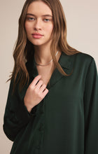 Load image into Gallery viewer, Ana Satin Top - Garland Green

