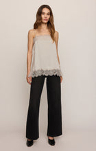 Load image into Gallery viewer, Roselle Lace Cami- Frosted Pearl
