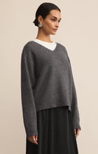 Load image into Gallery viewer, Eloise Sweater Charcoal Heather
