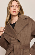 Load image into Gallery viewer, Nola Belted Coat - Smoked Pewter
