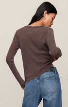 Load image into Gallery viewer, Arlet Mini Thermal Top - Dark Chocolate
